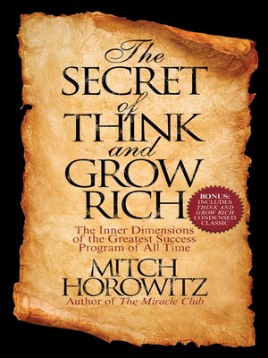 cover image of The Secret of Think and Grow Rich